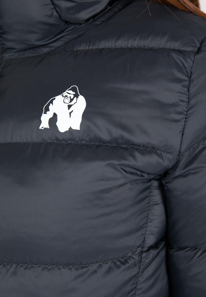Ladda bild till gallerivisaren, Gorilla Wear Rachel Puffer Jacket, black