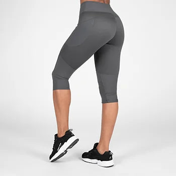 Ladda bild till gallerivisaren, Gorilla Wear Monroe Cropped Leggings, grey
