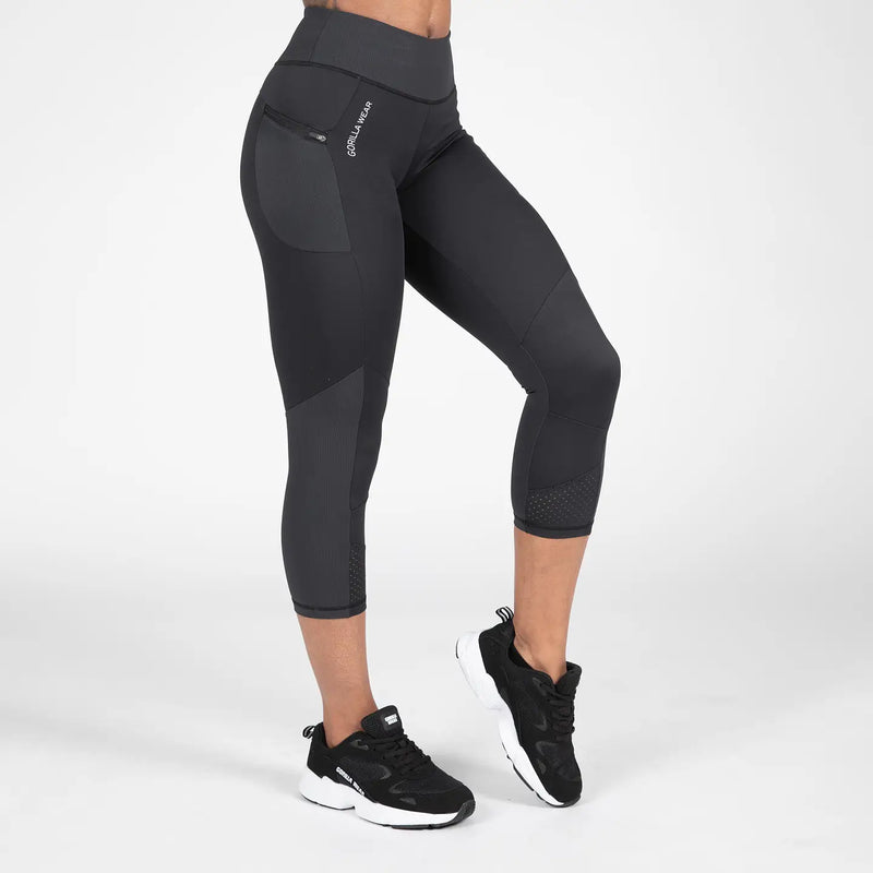 Ladda bild till gallerivisaren, Gorilla Wear Monroe 7/8 Leggings, black