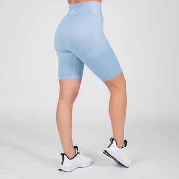Ladda bild till gallerivisaren, Selah Seamless Cycling Shorts, light blue