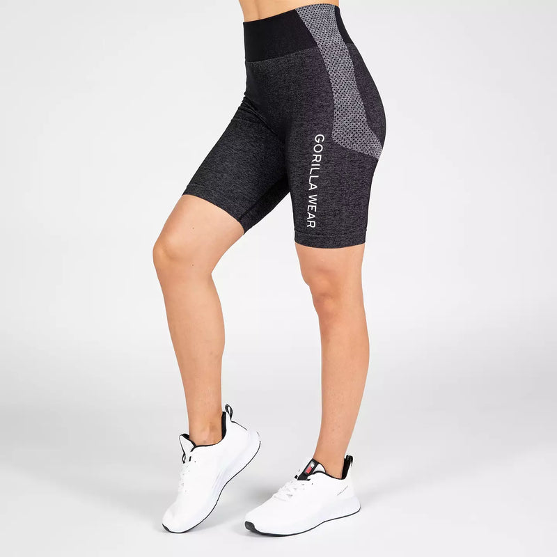 Ladda bild till gallerivisaren, Selah Seamless Cycling Shorts, black