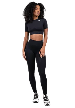 Ladda bild till gallerivisaren, Gorilla Wear Whitney Seamless Leggings, black