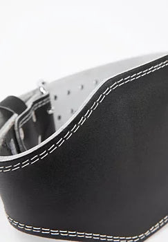 Ladda bild till gallerivisaren, Gorilla Wear 6 Inch Padded Leather Belt, black/black