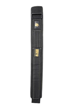 Ladda bild till gallerivisaren, Gorilla Wear 4 Inch Nylon Belt, black/gold