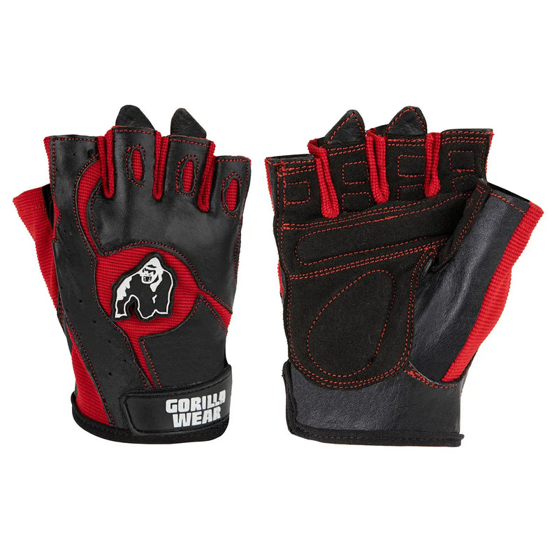 Ladda bild till gallerivisaren, Gorilla Wear Mitchell Training Gloves, black/red