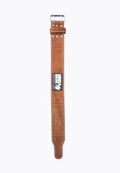 Ladda bild till gallerivisaren, Gorilla Wear 4 Inch Powerlifting Belt, brown