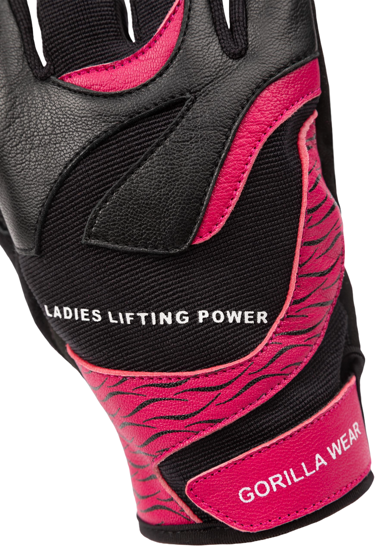 Ladda bild till gallerivisaren, Gorilla Wear Women's Fitness Gloves 2.0, black/pink