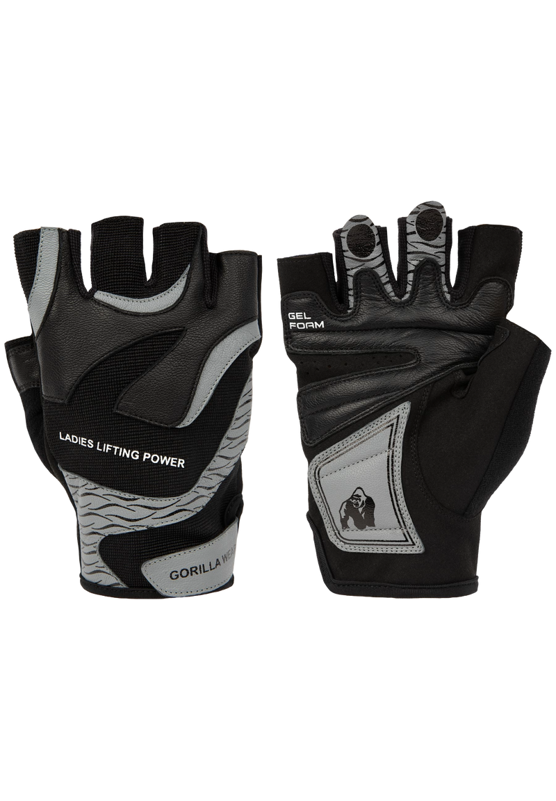 Ladda bild till gallerivisaren, Gorilla Wear Women's Fitness Gloves 2.0, black/grey