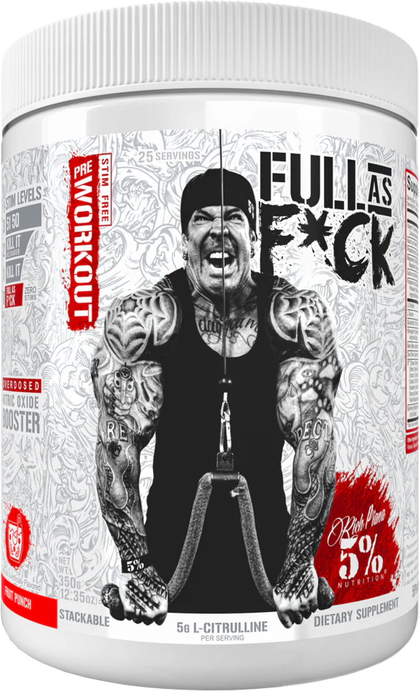 Ladda bild till gallerivisaren, 5% Nutrition Full As F*ck - 375 g Fruit Punch