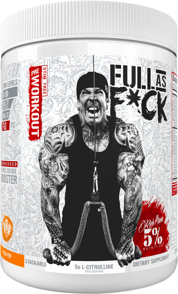 Ladda bild till gallerivisaren, 5% Nutrition Full As F*ck - 375 g Push Pop