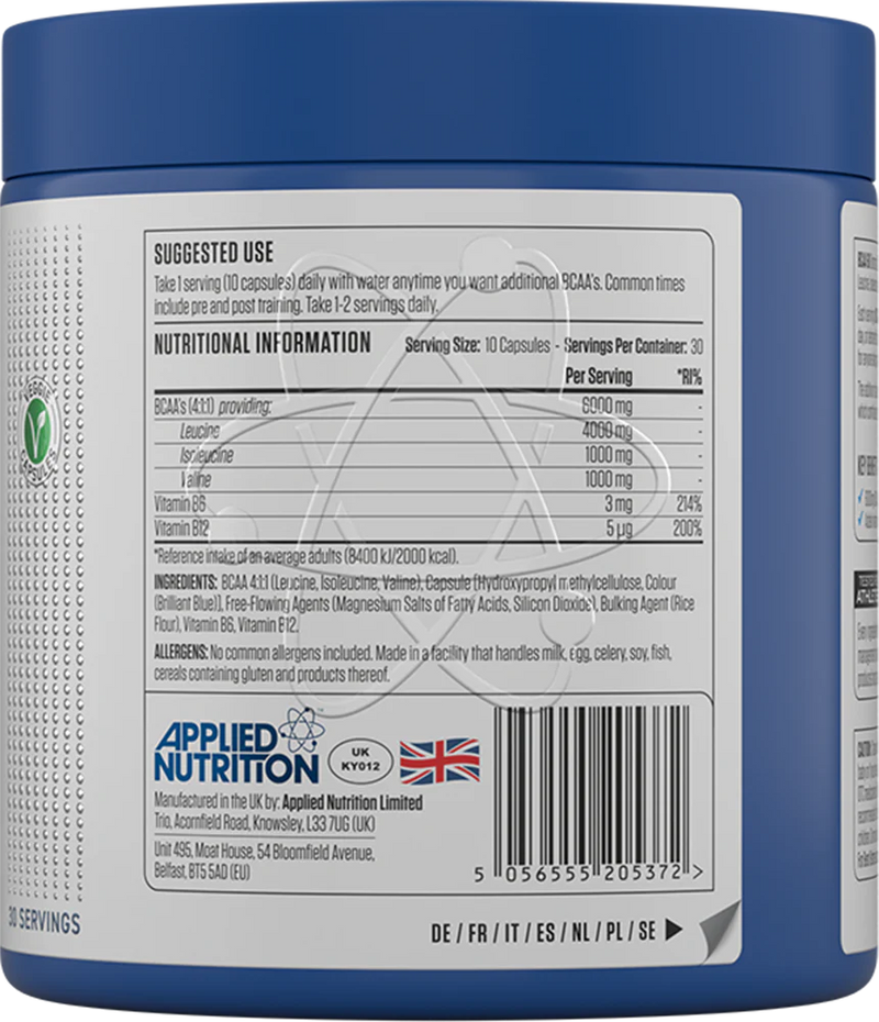 Ladda bild till gallerivisaren, Applied Nutrition BCAA 6K - 300 kapslar