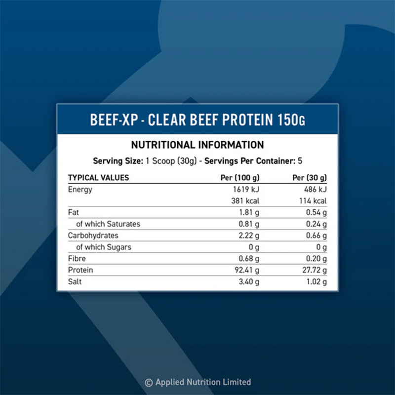 Ladda bild till gallerivisaren, Applied Nutrition Beef-XP - 150 g Lemon & Mint