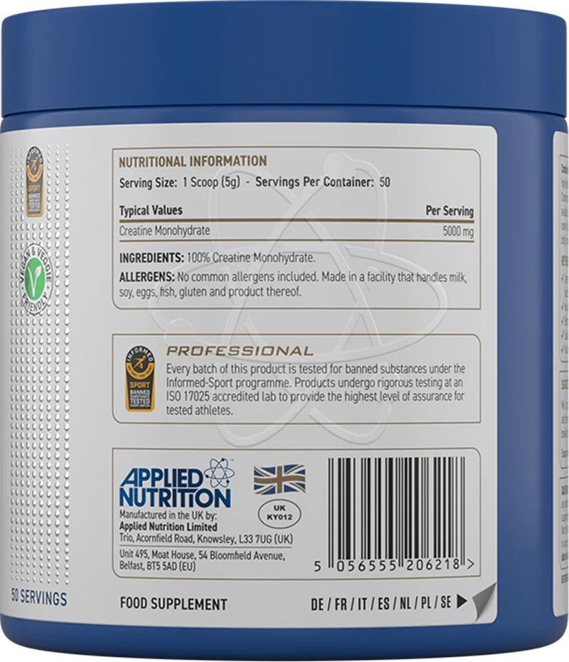 Ladda bild till gallerivisaren, Applied Nutrition Kreatin Monohydrat - 250 g