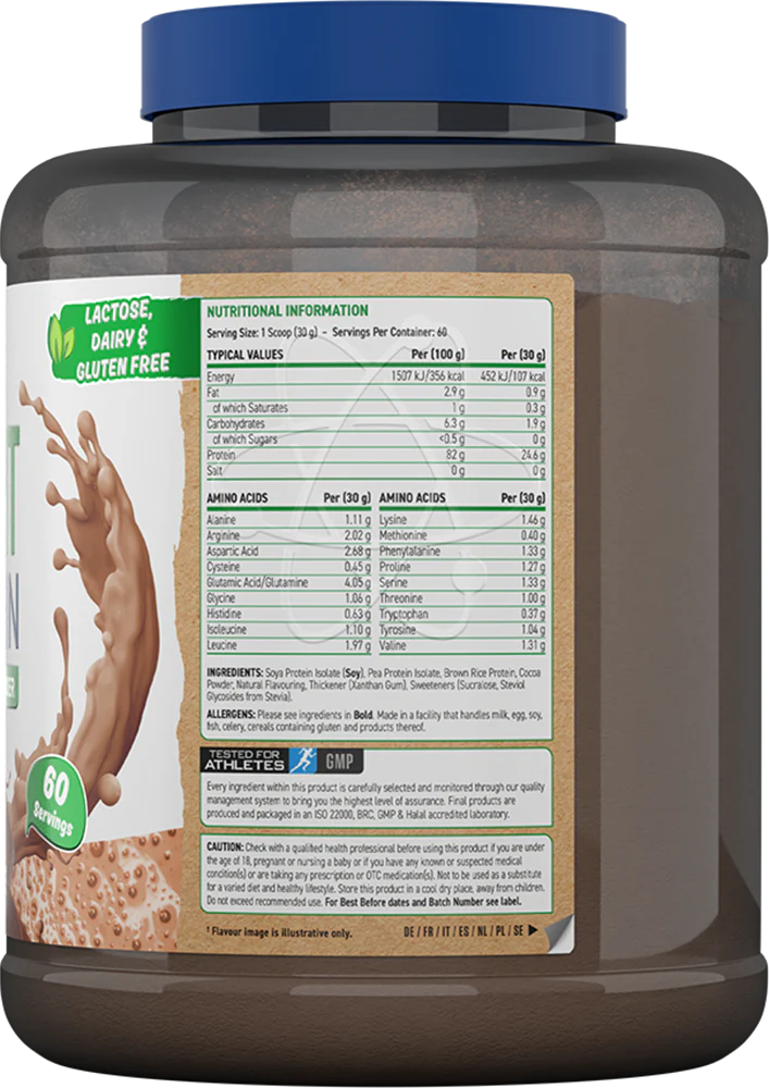 Ladda bild till gallerivisaren, Applied Nutrition Critical Plant Protein - 1800 g - Choklad