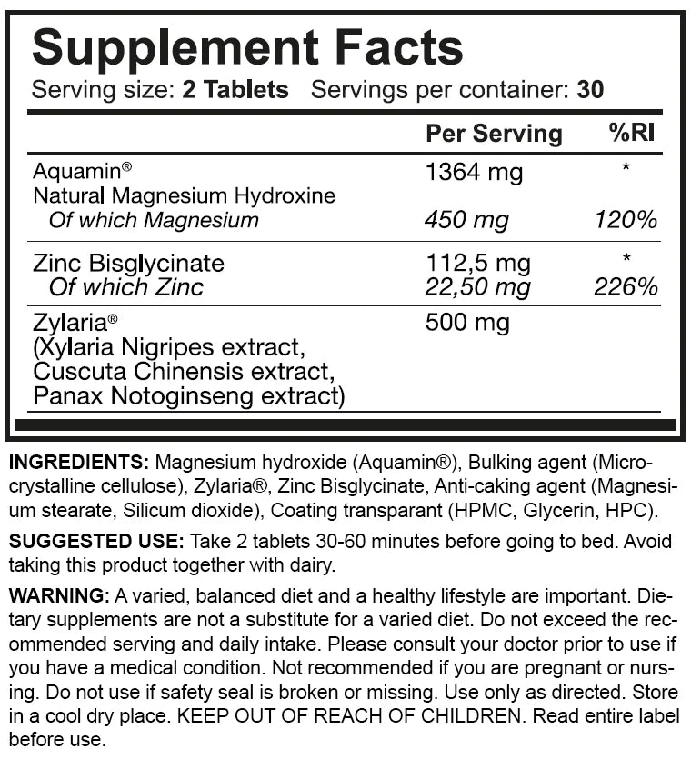 Ladda bild till gallerivisaren, Dedicated Nutrition ZM-z - 60 tabs