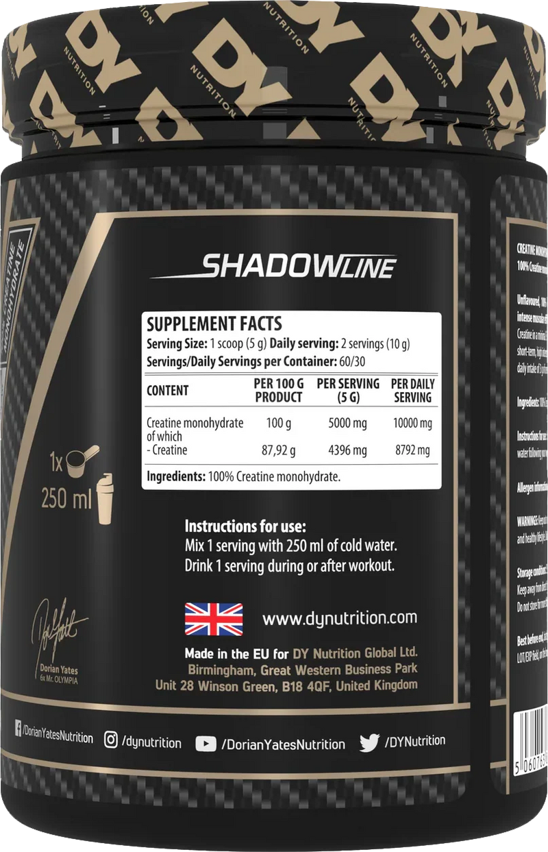Ladda bild till gallerivisaren, DY Nutrition Kreatinmonohydrat – 300 g