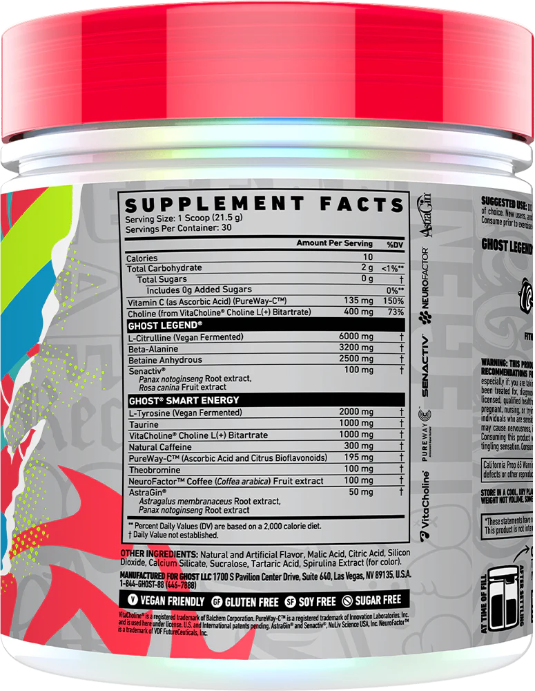 Ladda bild till gallerivisaren, Ghost Legend V4 - 30 servings