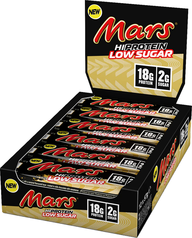 Ladda bild till gallerivisaren, Mars HiProtein Low Sugar Bar - 12 x 57 g -Chocolate & Caramel