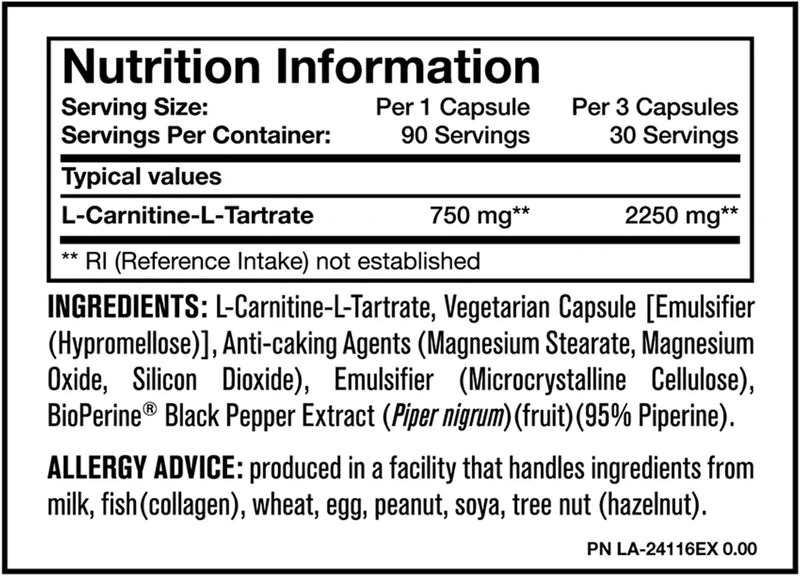 Ladda bild till gallerivisaren, Mutant Carnitine - 90 caps