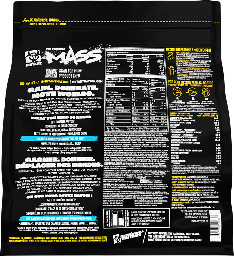 Ladda bild till gallerivisaren, Mutant Mass - 2270 g - Vanilla Ice Cream