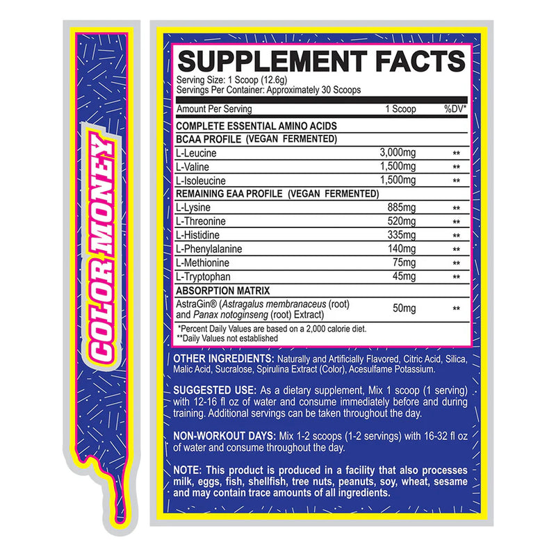 Ladda bild till gallerivisaren, MyoBlox 24/7 Aminos - 30 servings - Color Money