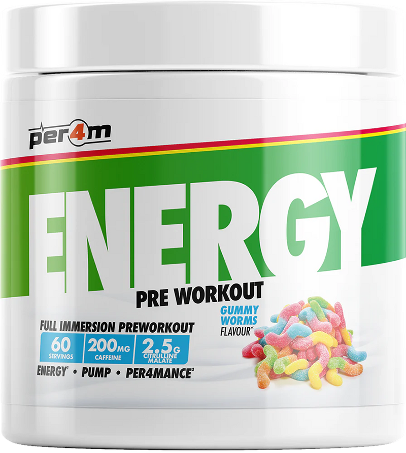 Ladda bild till gallerivisaren, PER4M Energy Pre-workout - 390 g Gummy Worms