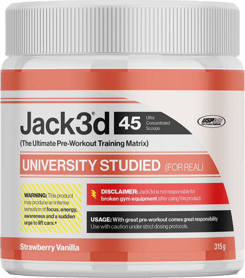 Ladda bild till gallerivisaren, Jack3d Advanced Pre-workout - 315 g - Strawberry Vanille