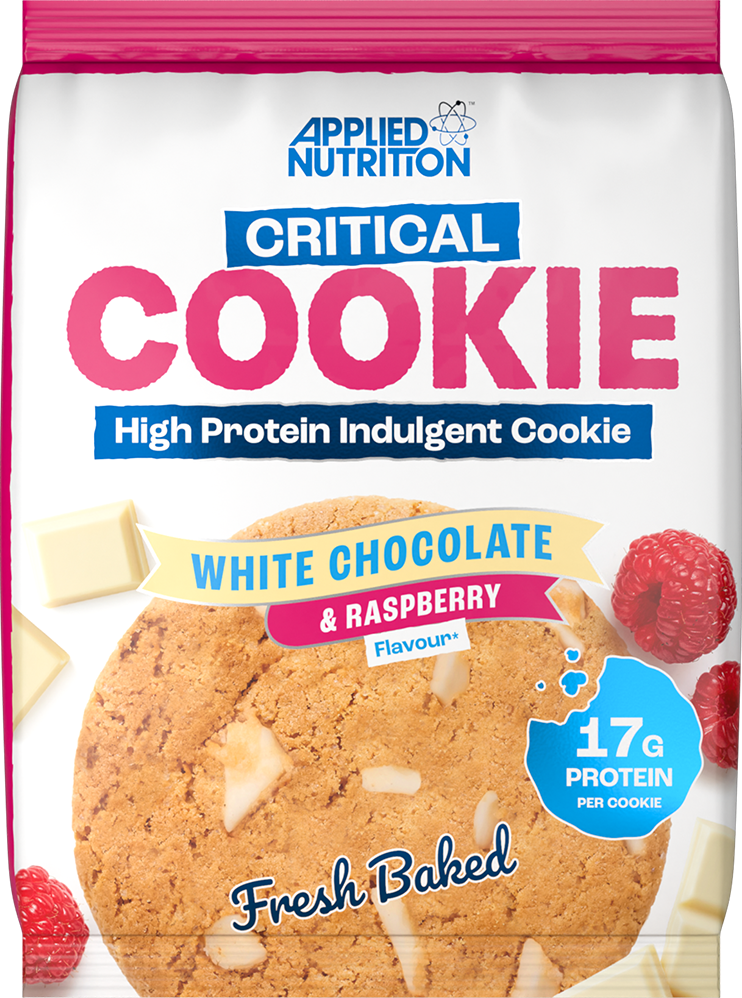 Ladda bild till gallerivisaren, Applied Nutrition Critical Cookie - 12 x 73 g - Vit Choklad & Hallon