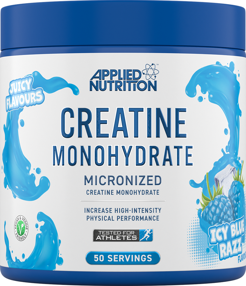 Ladda bild till gallerivisaren, Applied Nutrition Smaksatt Kreatin Monohydrat - 250 g - Blå Hallon