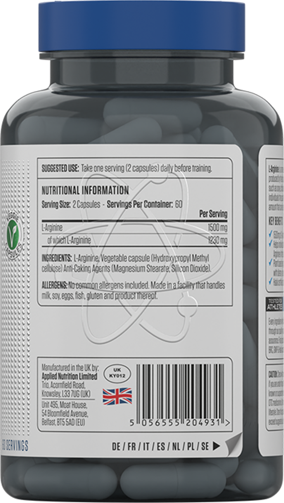Ladda bild till gallerivisaren, Applied Nutrition L-Carnitine 1500 - 120 caps