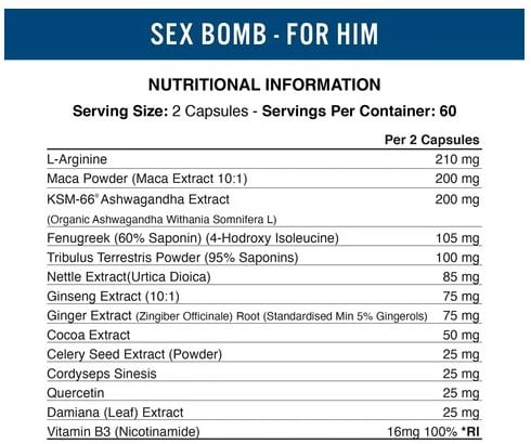 Ladda bild till gallerivisaren, Applied Nutrition S Bomb Male - 120 caps