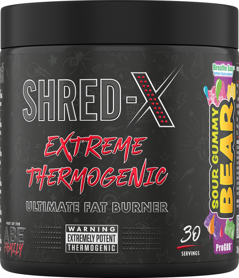 Ladda bild till gallerivisaren, Applied Nutrition Shred-X - 300 g Sour Gummy Bear