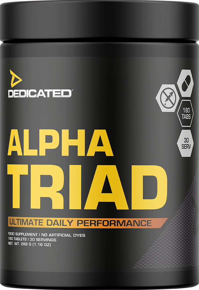 Ladda bild till gallerivisaren, Dedicated Nutrition Alpha Triad - 180 tabs