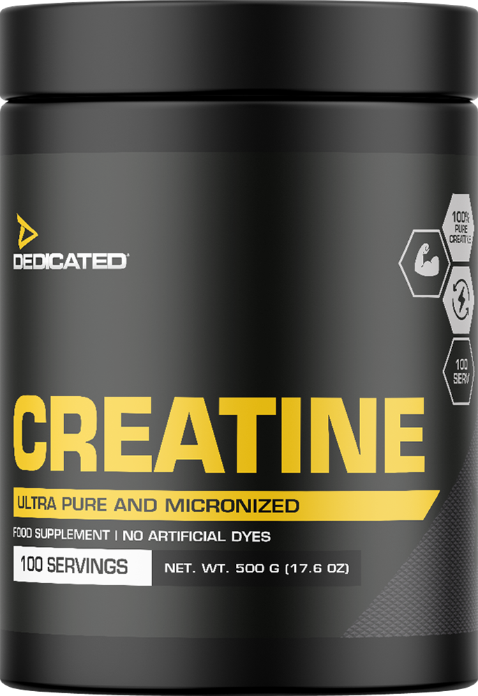 Ladda bild till gallerivisaren, Dedicated Nutrition Premium Mikroniserat Kreatinmonohydrat – 500 g