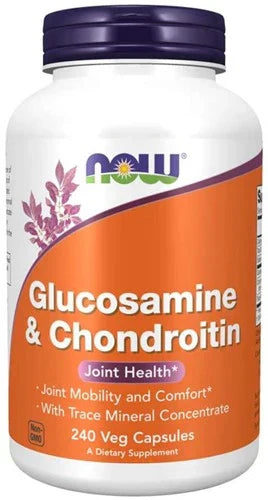 Ladda bild till gallerivisaren, NOW Foods NOW3229 Glucosa & Chondroi & Trace - 240 veg caps