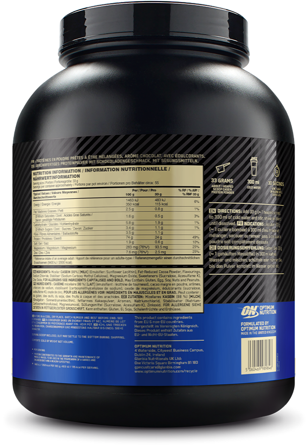 Ladda bild till gallerivisaren, Gold Standard 100% Casein - 1820 g