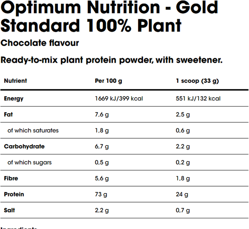 Ladda bild till gallerivisaren, Optimum Nutrition Gold Standard 100% Plant Protein - 684 g Vanilla