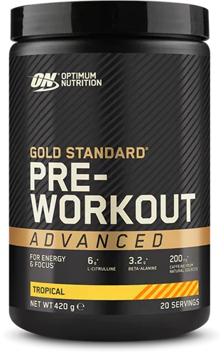 Ladda bild till gallerivisaren, Optimum Nutrition Gold Standard Pre-Workout Advanced - 420 g - Tropical