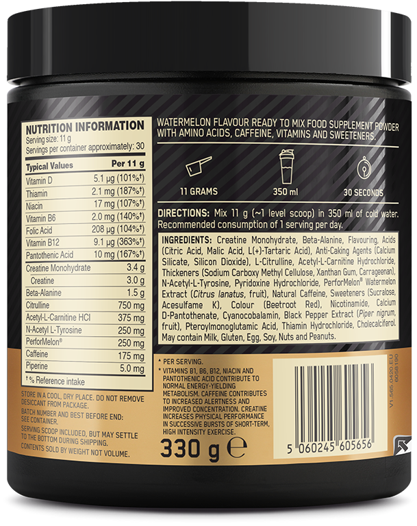 Ladda bild till gallerivisaren, Optimum Nutrition Gold Standard Pre-Workout – 330 g