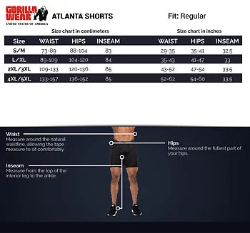 Ladda bild till gallerivisaren, Gorilla Wear Atlanta Shorts, black/grey