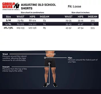 Ladda bild till gallerivisaren, Gorilla Wear Augustine Old School Shorts, grey
