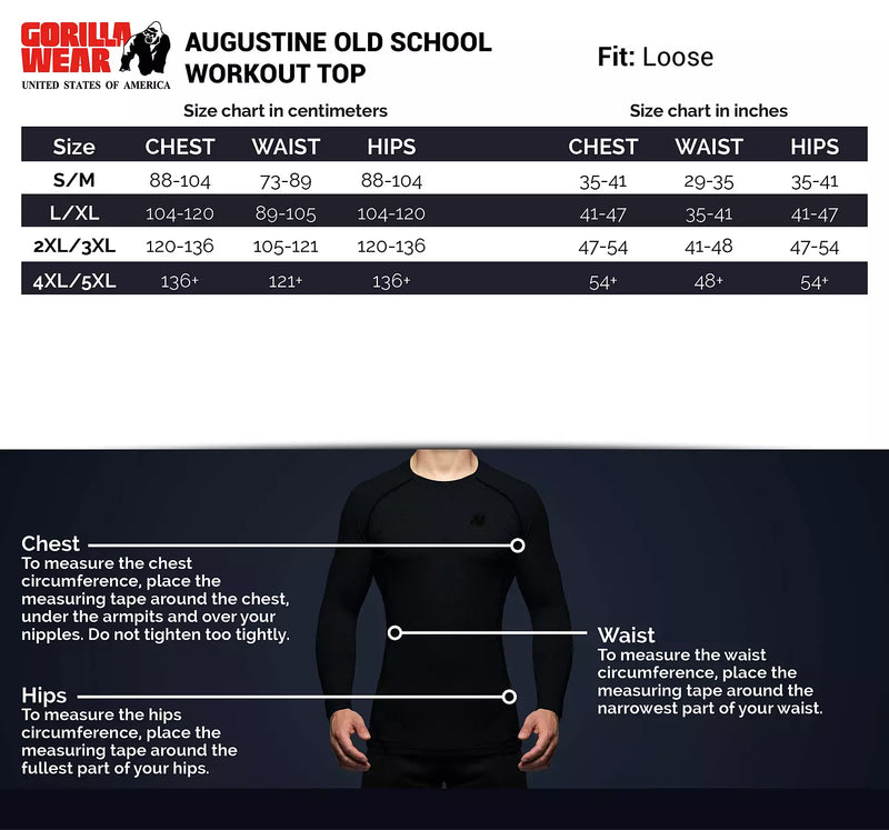 Ladda bild till gallerivisaren, Gorilla Wear Augustine Old School Work Out Top, black/red