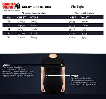 Ladda bild till gallerivisaren, Gorilla Wear Colby Sports Bra, black