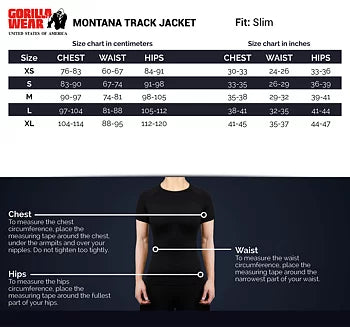 Ladda bild till gallerivisaren, Gorilla Wear Montana Track Jacket, black