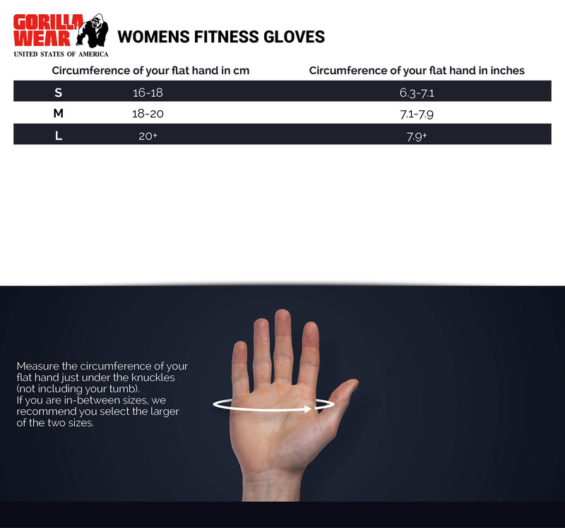 Ladda bild till gallerivisaren, Gorilla Wear Women's Fitness Gloves, black/red