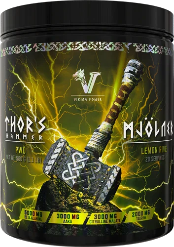 Ladda bild till gallerivisaren, Viking Power Thor's Hammer Pre-workout - 500 g - Lemon Rive