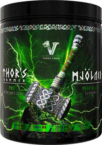 Ladda bild till gallerivisaren, Viking Power Thor's Hammer Pre-workout - 500 g - Pear Blaze