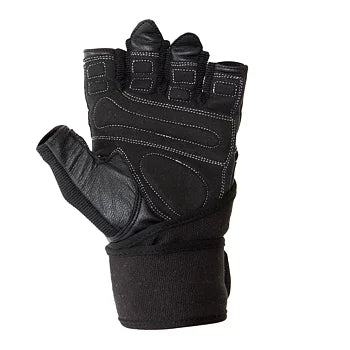  Ladda bild till gallerivisaren, Gorilla Wear Dallas Wrist Wrap Gloves, black
