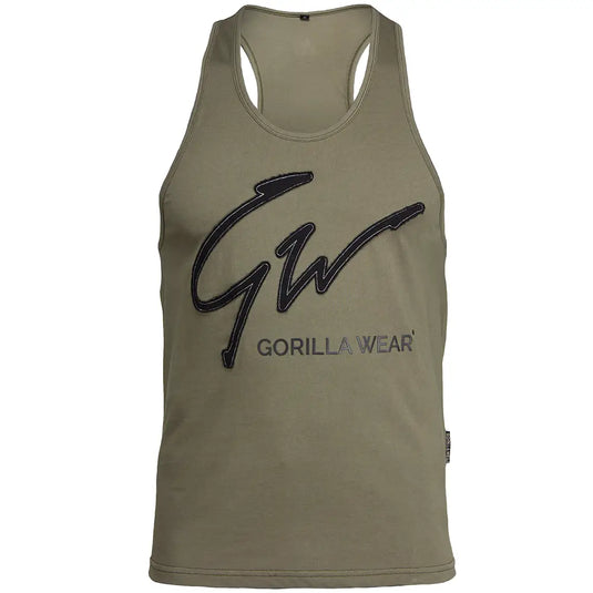Gorilla Wear Evansville Tank Top, army green