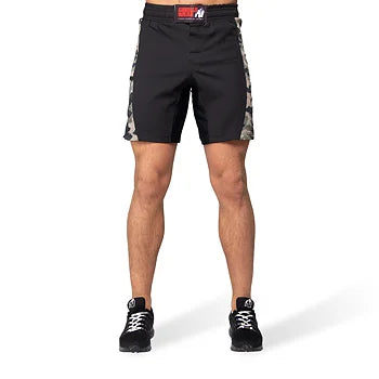  Ladda bild till gallerivisaren, Gorilla Wear Kensington MMA Fightshorts, army green camo
